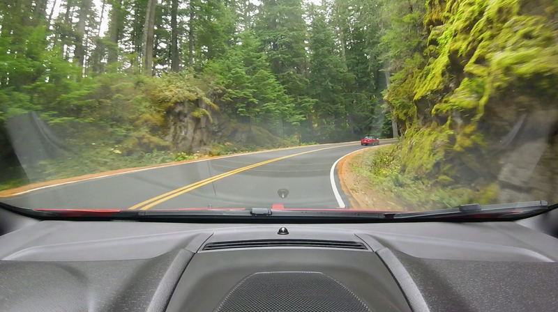 Illustration for article titled Mount Rainier through the WindshieldÂ